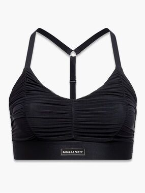 Savage X FENTY RUCHE HOUR LOW-IMPACT SPORTS BRA
